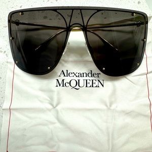 Authentic Alexander McQueen sunglasses.
